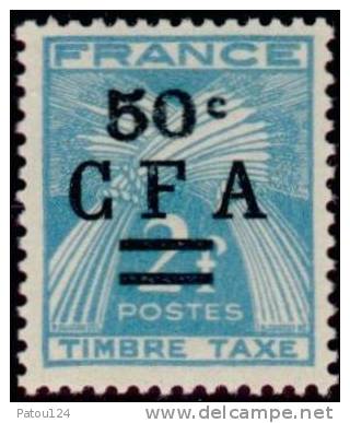 T36 à 44* Sauf 43 - Timbre Taxe De 1946-50. - Segnatasse