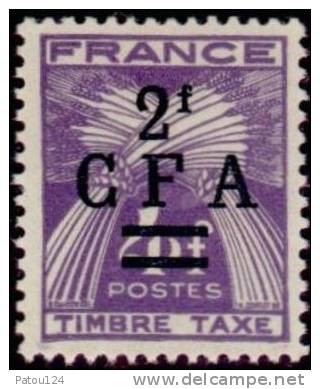 T36 à 44* Sauf 43 - Timbre Taxe De 1946-50. - Segnatasse