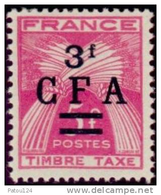 T36 à 44* Sauf 43 - Timbre Taxe De 1946-50. - Segnatasse