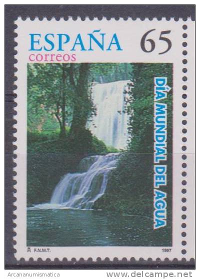 España 22-Marzo-1.997 "DIA MUNDIAL DEL AGUA-WATER"  Nuevo  EDIFIL 3474    S-695 - Nuevos