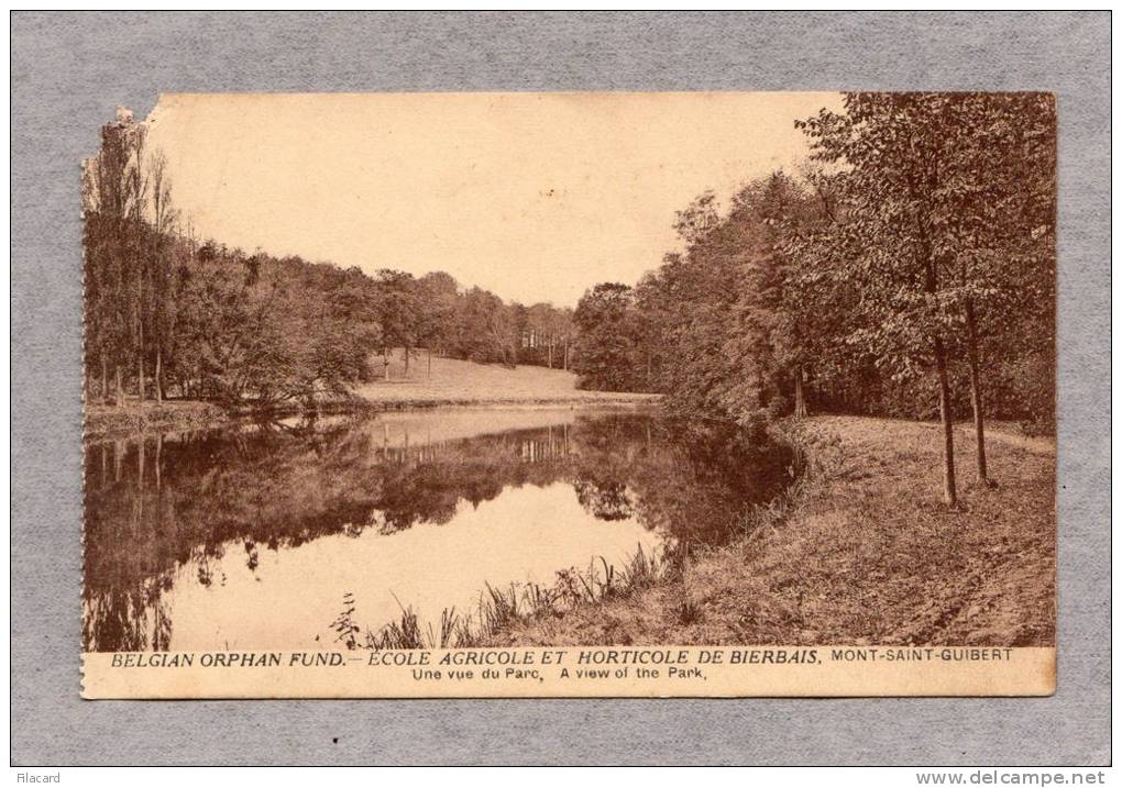 30086    Belgio,   Mont-Saint-Guibert,  Ecole  Agricole  Et  Horticole  De  Bierbais,  Une  Vue  Du  Parc,  NV - Mont-Saint-Guibert