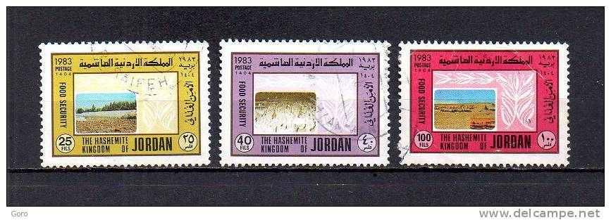 Jordania   1983  .-   Y&T  Nº   1113/1114 - 1116 - Jordanie