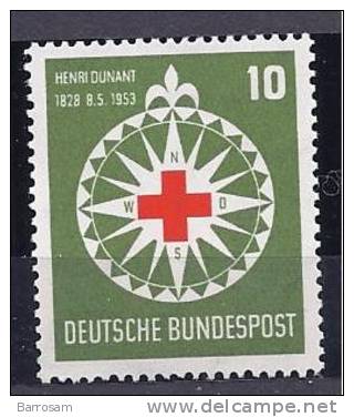 Germany1953: HENRI DUNANT Michel164mnh** - Henry Dunant