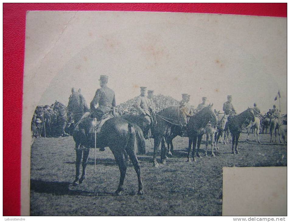 CPA  LA MISSION JAPONAISE A NANCY  LA REVUE DU PLATEAU DE MALZEVILLE 25 AVRIL 1911  FORMATION DE COMBAT - Autres & Non Classés