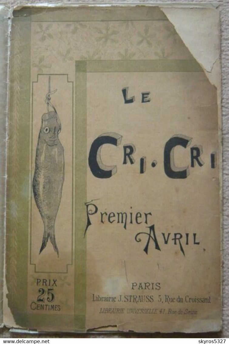 Le Cri-Cri - Riviste - Ante 1900