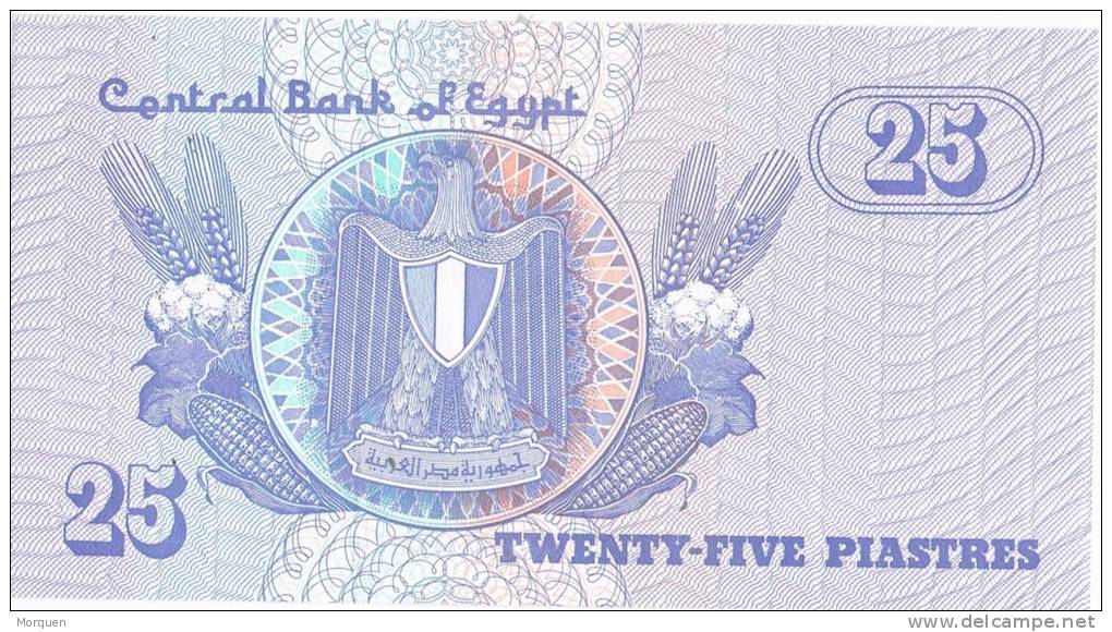 Billete De 25 Piastras EGIPTO . Nuevo Sin Circular - Aegypten