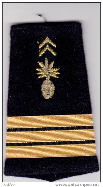 Manchon épaule Capitaine Cadre Spécial - Armée De Terre France - Uniform