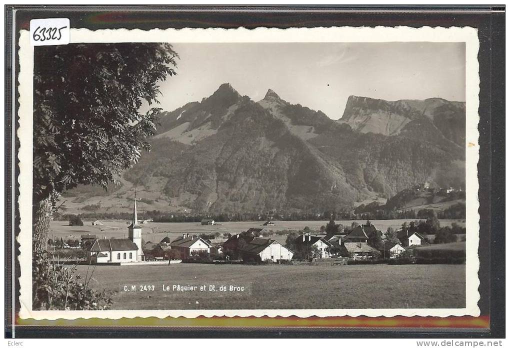 LE PÂQUIER  -  TB - Le Pâquier