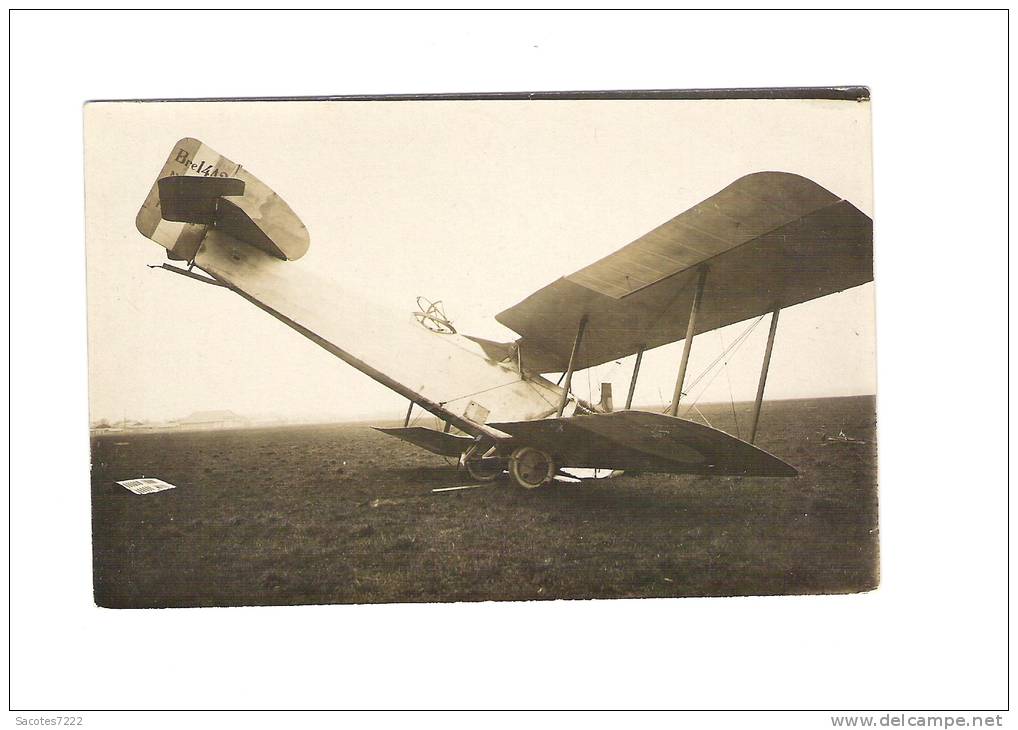 CARTE PHOTO D´AVION - - Ongevalen