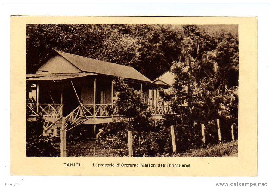 Tahiti - Léproserie D'Orofara : Maison Des Infirmières - Tahiti