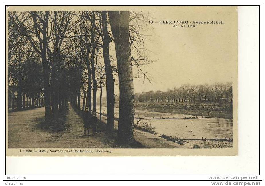 CHERBOURG AVENUE REBELL ET LE CANAL - Cherbourg