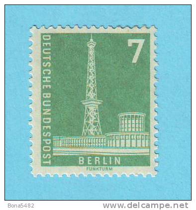 ALLEMAGNE BERLIN DEUTSCHE BUNDESPOST 1956 / MNH** / AS 19 - Ungebraucht