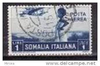 M-4889 - Somalie 1936, Yv.no.237, Oblitere - Somalië