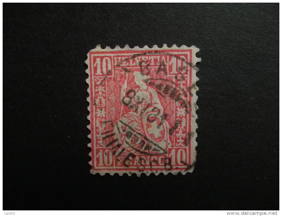 Schweiz Sitzende Helvetia  1881  Michel 38 (20%) - Used Stamps