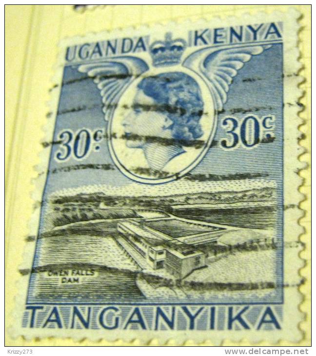 Kenya 1954 Owen Falls Dam 30c - Used - Kenya, Ouganda & Tanganyika