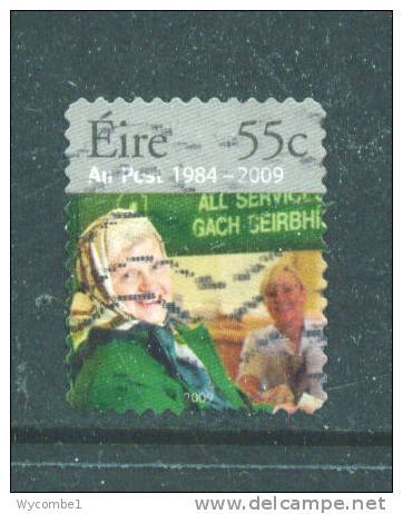 IRELAND  -  2009 25th Anniversary Of An Post  55c - Small 20 X 24mm -  FU  (stock Scan) - Usati