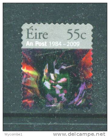 IRELAND  -  2009 25th Anniversary Of An Post  55c - Small 20 X 24mm -  FU  (stock Scan) - Usati