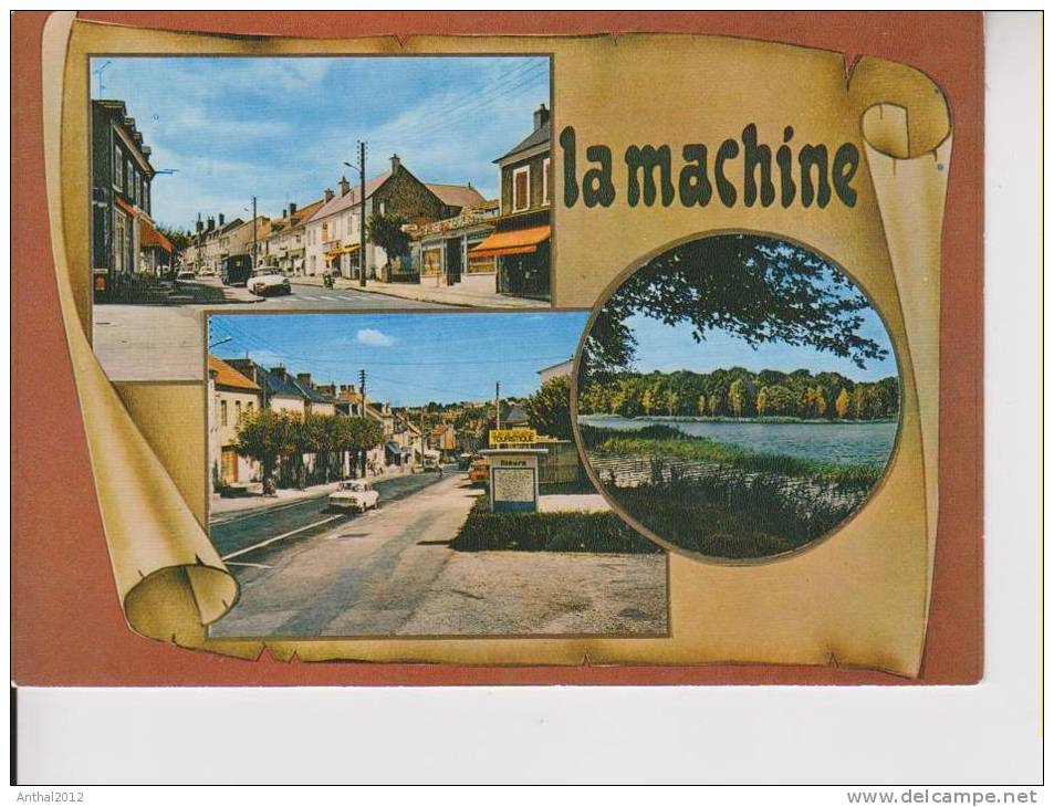 La Machine Citroen DS Plan Touristique Multivue Shop 29.8.1979 - La Machine