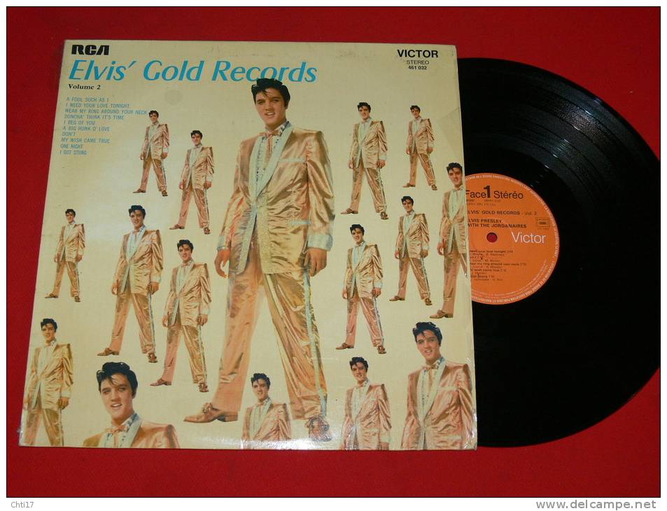 ELVIS PRESLEY  /  GOLD RECORDS VOLUME 2     EDIT  RCA - Rock