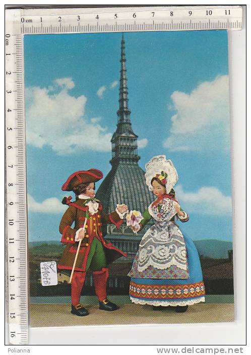 PO4407B# TORINO - MOLE ANTONELLIANA - MASCHERE GIANDUIA E GIACOMETTA  No VG - Mole Antonelliana