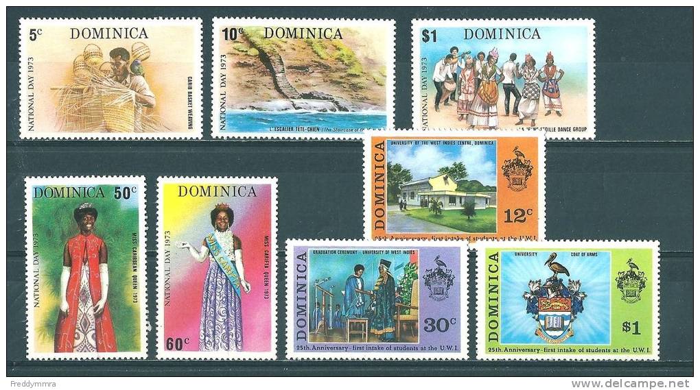 Dominique: 375/ 382 ** - Dominica (1978-...)