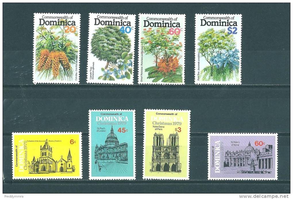 Dominique: 617/ 620 + 630/ 633 ** - Dominica (1978-...)