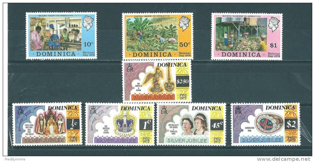 Dominique: 502/ 504 + 512/ 516 ** - Dominique (1978-...)