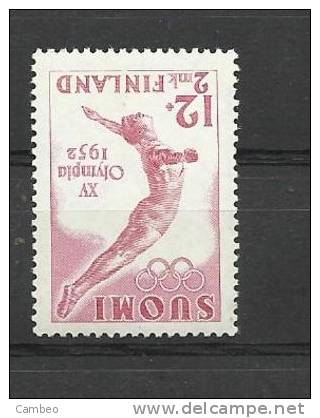 FINLAND 1951     OLYMPIC HELSINKI 1952 GAMES DIVING SWIMMING JEUX OLYMPIQUES - Duiken