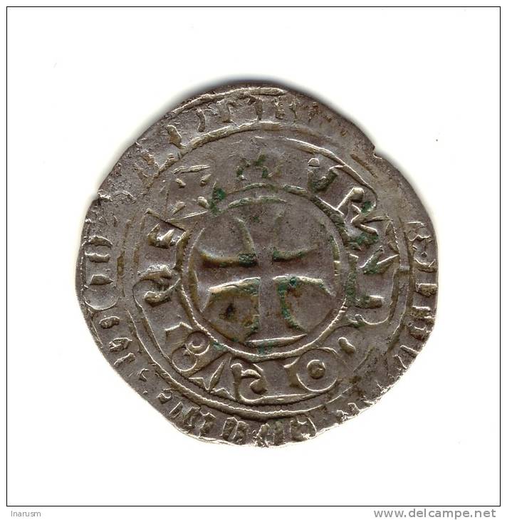 BLANC AU K  -  CHARLES  V  -  27 Mm.  -  3 Gr. - 1364-1380 Karel V De Wijze