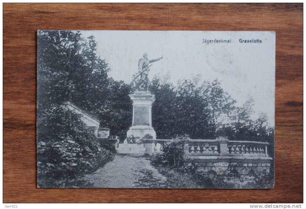 F 57130 GRAVELOTTE, Jägerdenkmal - Ars Sur Moselle