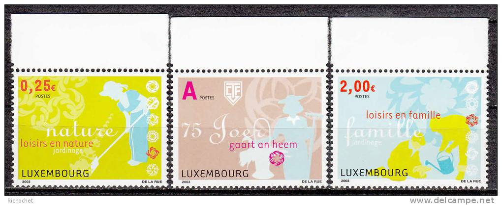 Luxembourg 1561 à 1563 ** - Unused Stamps