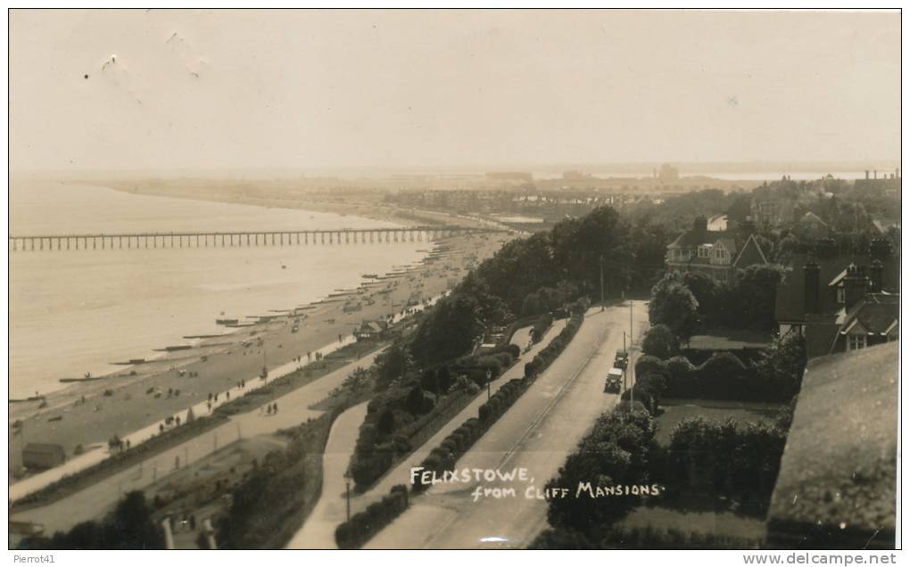 ROYAUME UNI - ENGLAND - FELIXSTOWE -from Cliff Mansions - Andere & Zonder Classificatie