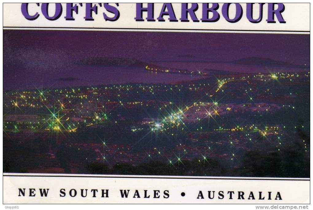 Coffs Harbour - Panorama Notturno - Autres & Non Classés