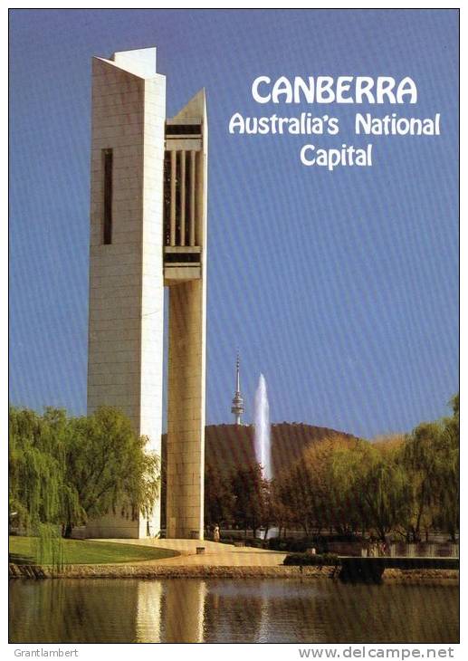 The Carillon With Black Mountain Tower In Background, Canberra ACT Unused - Canberra (ACT)