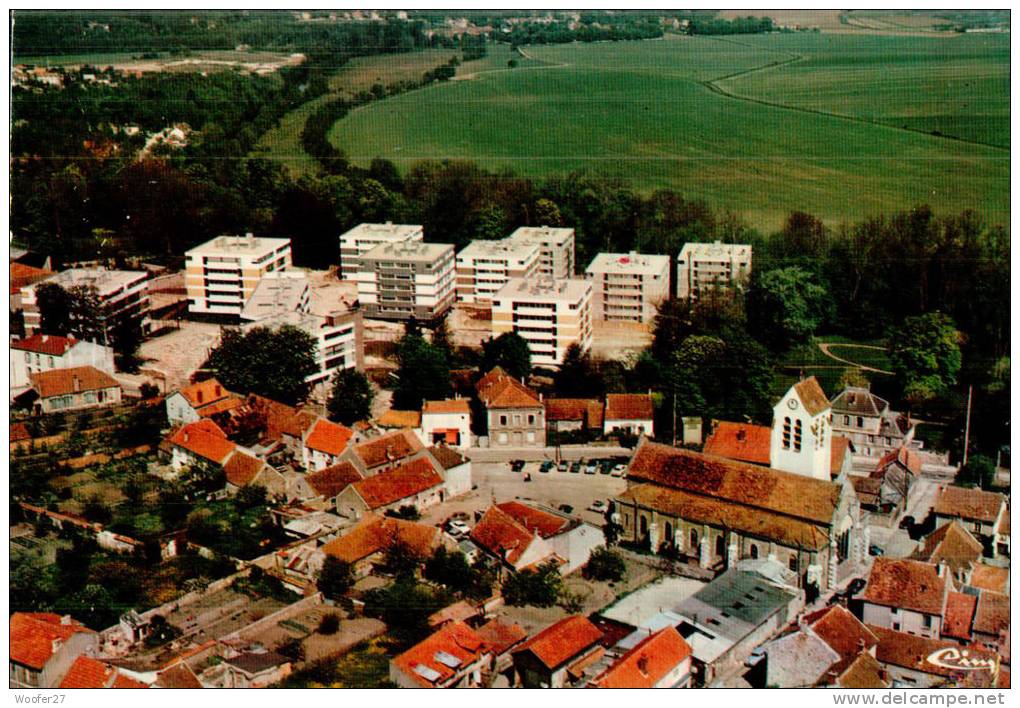 CPM COMBS LA VILLE , Vue Aérienne - Combs La Ville