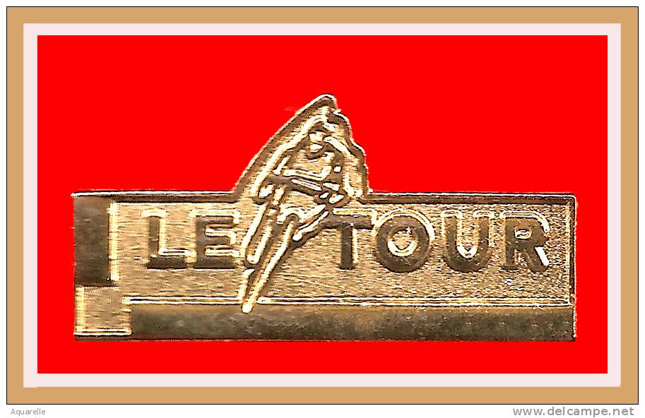 SUPER PIN´S Cyclisme : TOUR De FRANCE 91 Version Or Fabrication Starpin's (Non Marqué) - Radsport