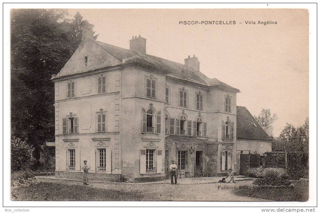 Piscop - Poncelles, Villa Angélina, éd. Frémont - Pontcelles