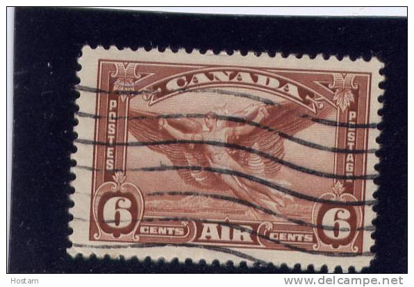 CANADA, 1935,  USED, # C5, KG V ERA, AIRMAIL STAMP,   USED  WYSIWYG - Poste Aérienne