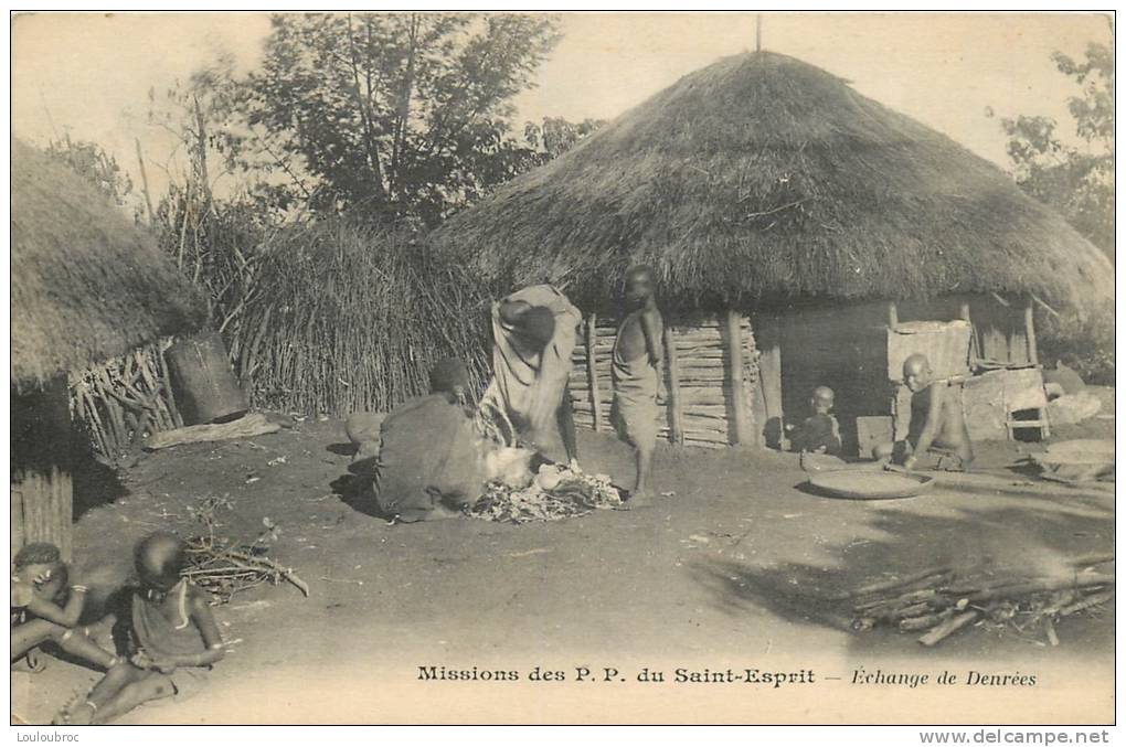 DAHOMEY MISSIONS DES P.P. DU SAINT ESPRIT ECHANGE DE DENREES - Dahomey