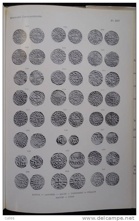 1969 Livre Les Monnaies Carolingiennes De Maurice Prou  Editeur Impr Austria & Jaquette Postage Inclus France Métropole - Books & Software