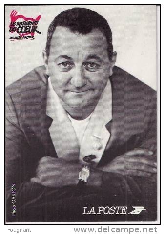 FRANCE: 1994:Entier Postal:COLUCHE.Non écrit. - Artisti