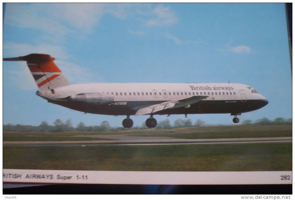 BRITISH AIRWAYS  BAC 111   G AVMW    EDITION SKILTON - 1946-....: Moderne