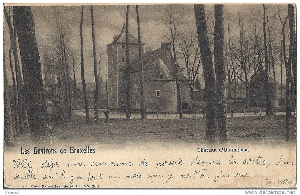 OETINGEN - Les Environs De Bruxelles - Château D'Oetinghen - Gooik