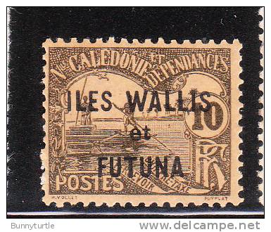 Wallis And Futuna Islands 1920 Postage Due Stamp 10c Mint - Portomarken