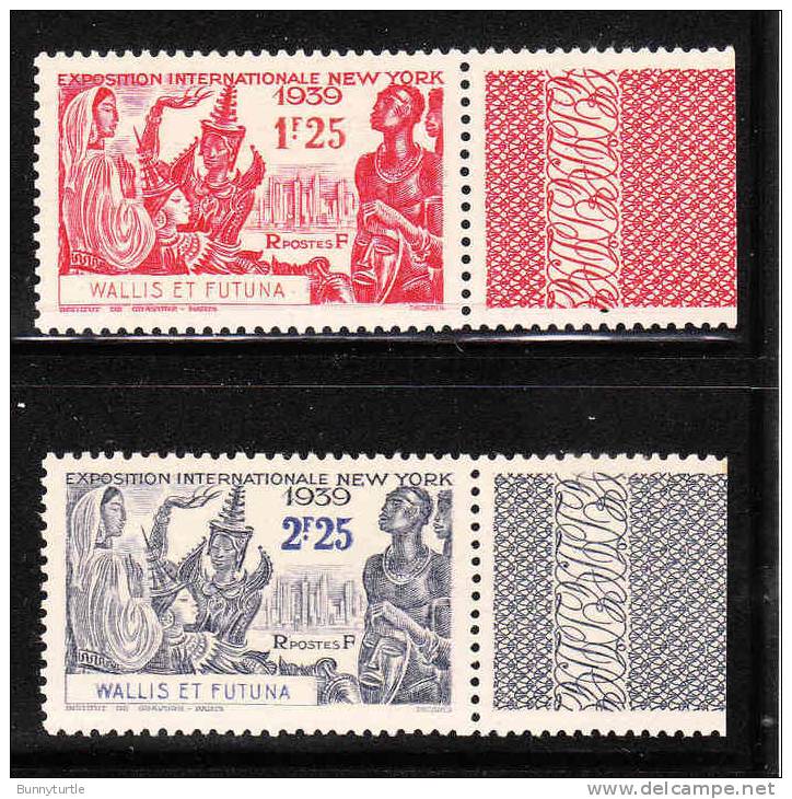 Wallis & Futuna Islands 1939 New York World´s Fair Issue MNH - Neufs