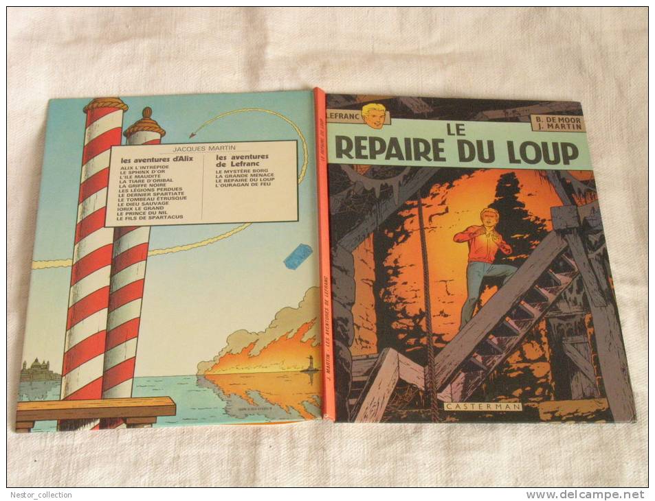 LEFRANC Le Repaire Du Loup, Bob De Moor Jacques Martin © 1974 D 1974 - Lefranc