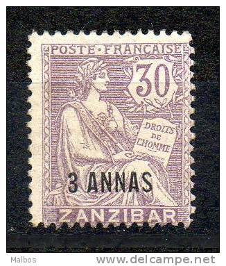 ZANZIBAR  1902 (*)  Y&T N° 52 - Sans Gomme - Without Gum - Ungebraucht