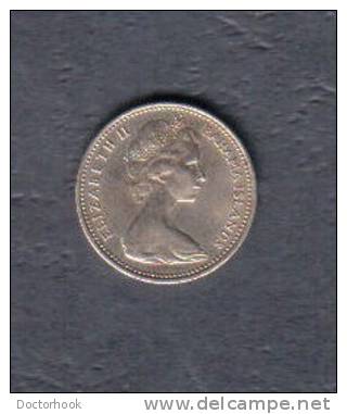 BAHAMAS    5  CENTS 1969  (KM # 3) - Bahama's