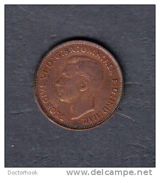 GREAT BRITAIN   1  PENNY 1938  (KM # 845) - D. 1 Penny