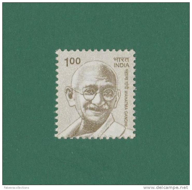 INDIA 2009 MAHATMA GANDHI Definitive / Definitives MNH **  BUILDERS OF MODERN INDIA SERIES - As Scan - Mahatma Gandhi